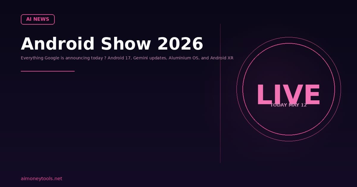 Android Show I/O Edition 2026: Everything Google Is Announcing Today