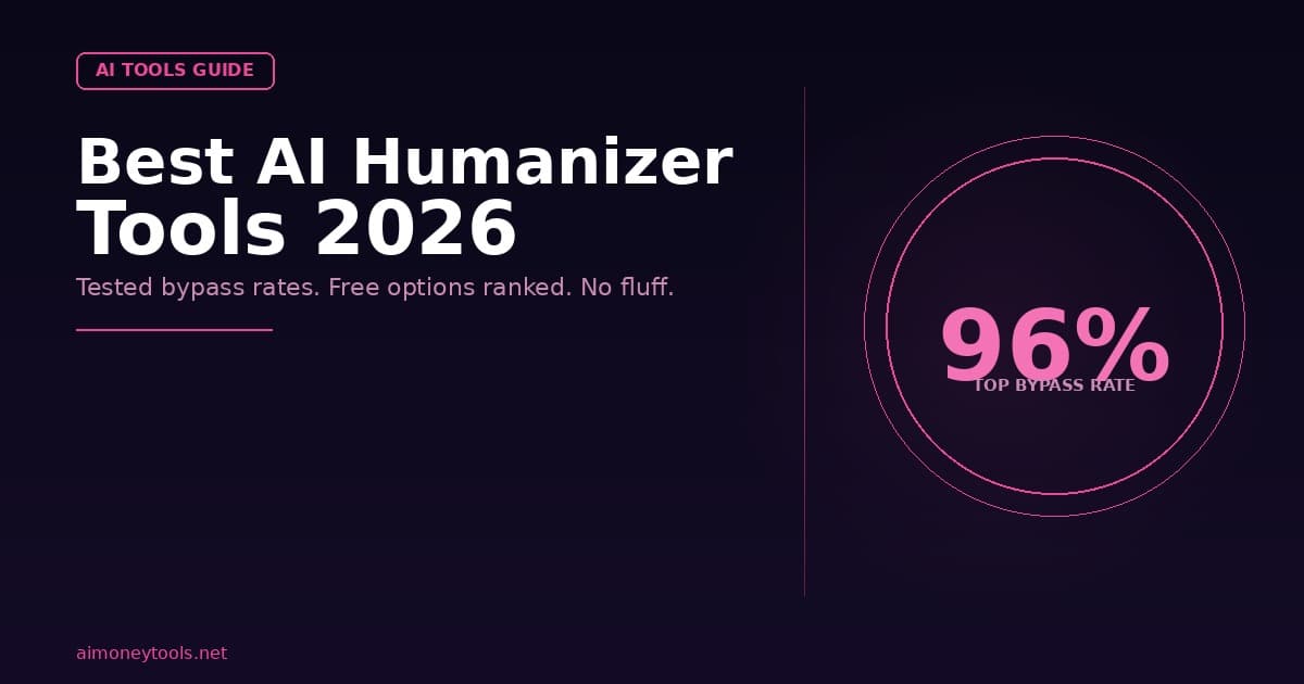 Best AI Humanizer Tools 2026: Free & Paid Options Ranked by Bypass Rate