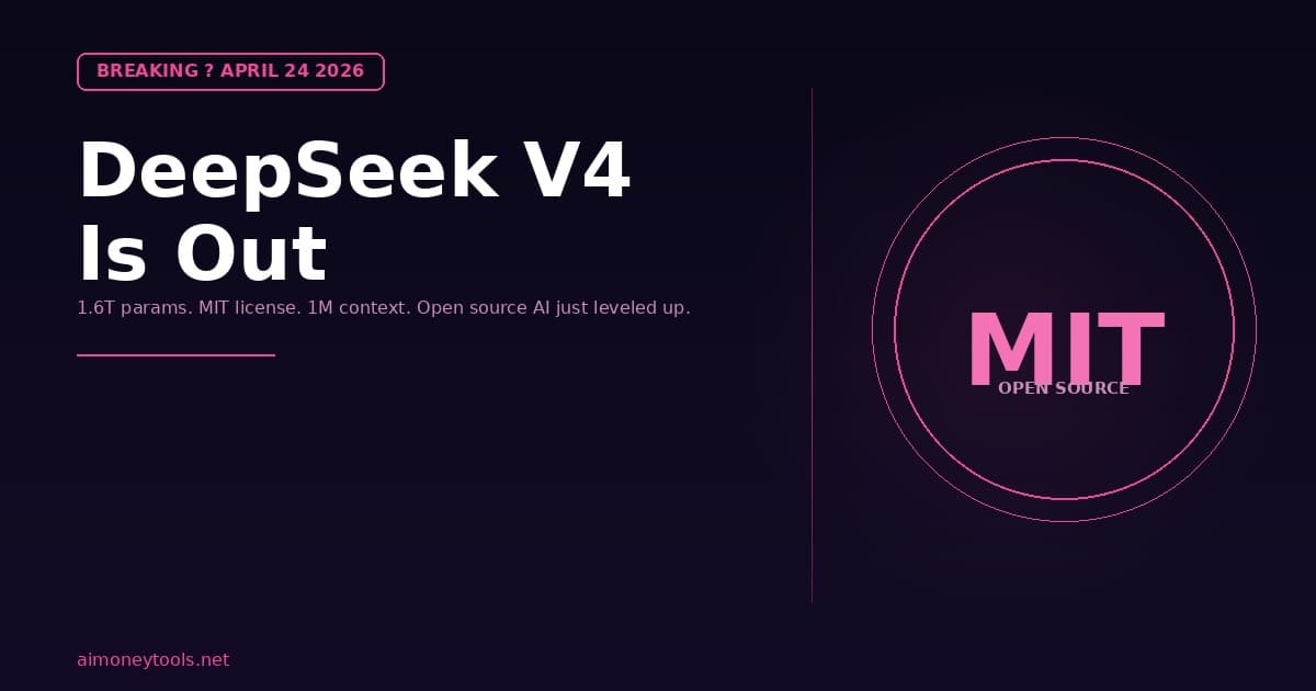 DeepSeek V4 Is Out: Everything You Need to Know (April 2026)