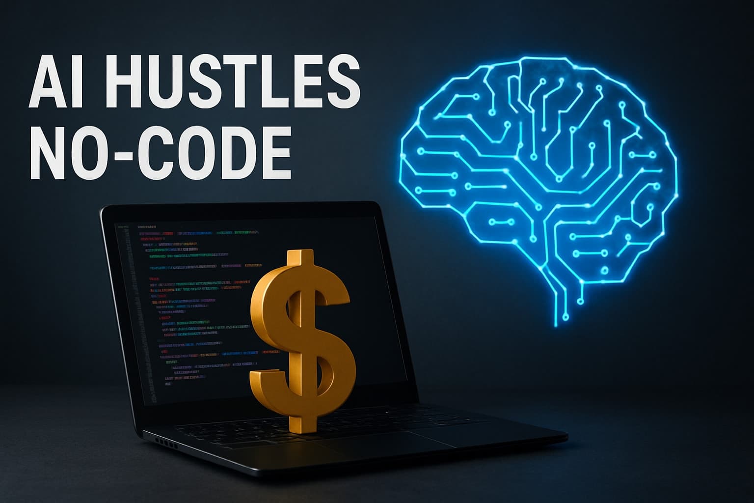 7 Lucrative AI Hustles No Code Needed in 2025
