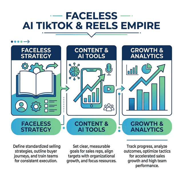 How to Build a Faceless AI TikTok & Reels Empire in 2026