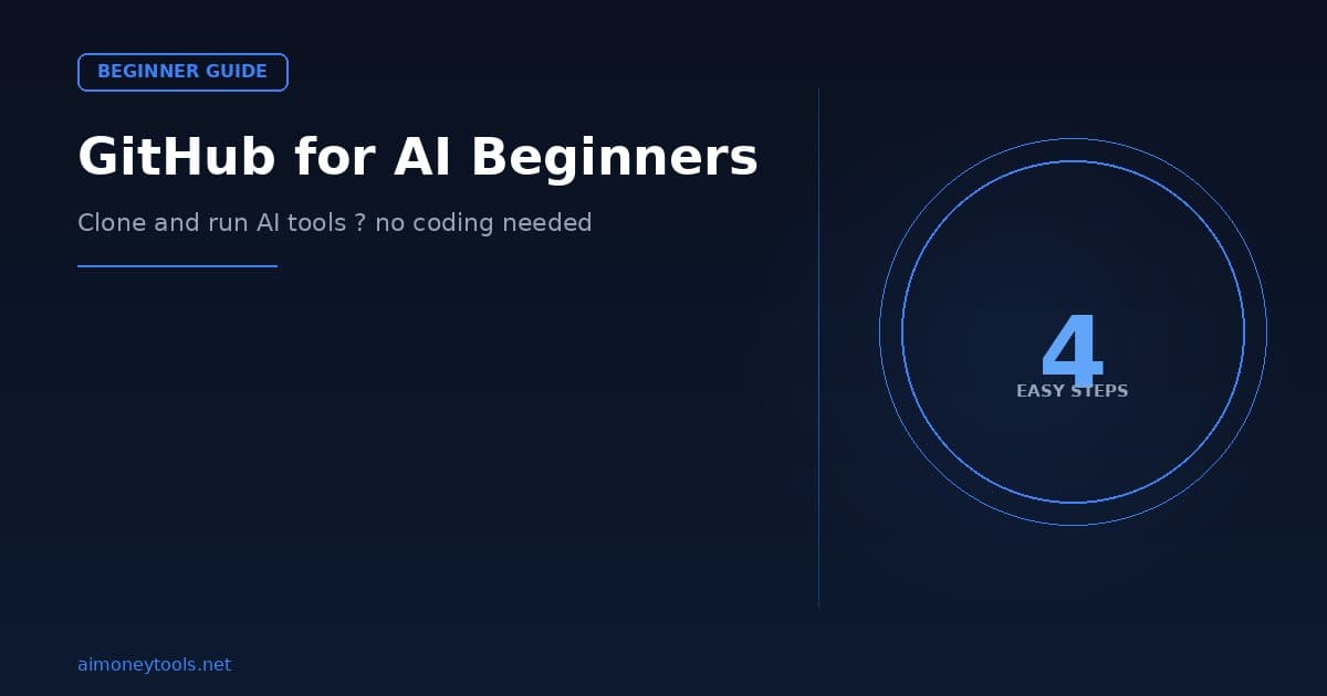 GitHub for AI Beginners: How to Clone and Run AI Tools (Complete Guide)