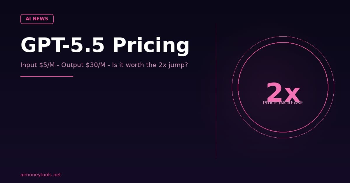 GPT-5.5 Pricing in 2026: What It Actually Costs and Is It Worth It?