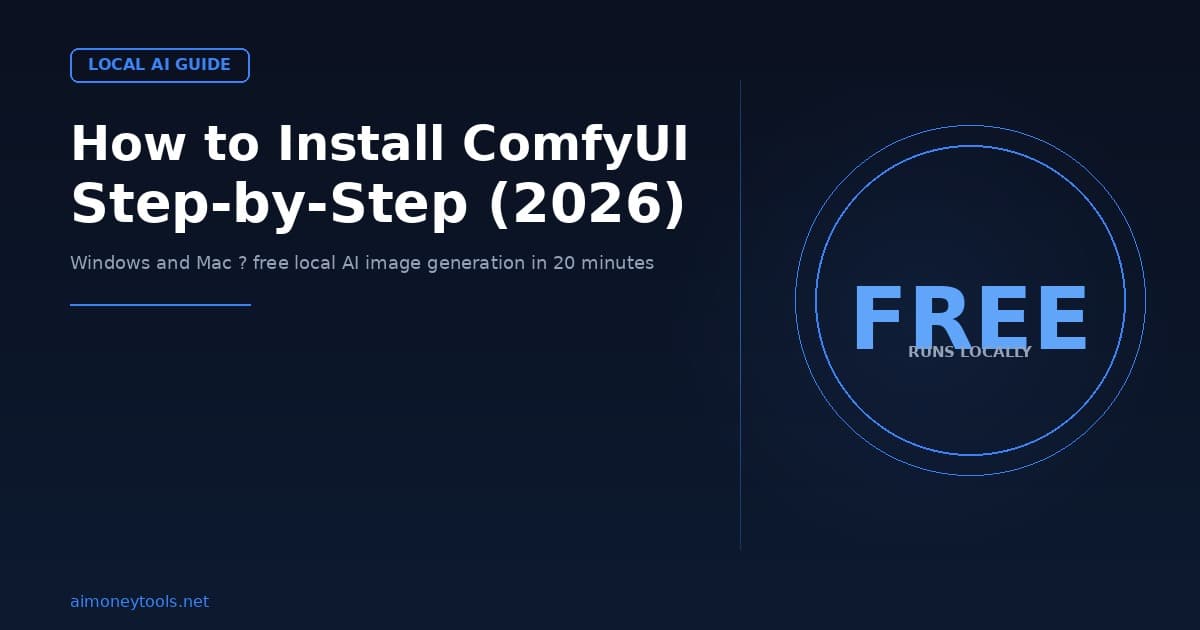 How to Install ComfyUI: Step-by-Step Beginner's Guide for Windows and Mac (2026)