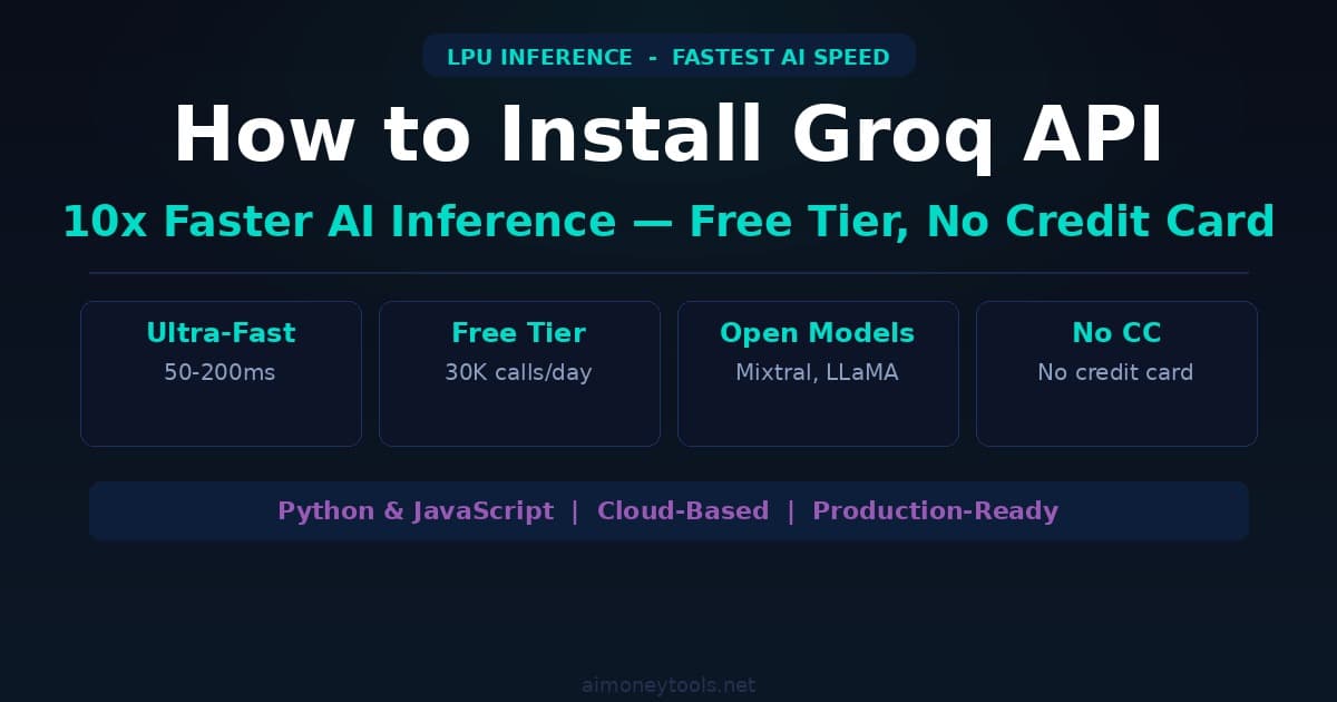 How to Install and Use Groq API: Beginner's Step-by-Step Guide