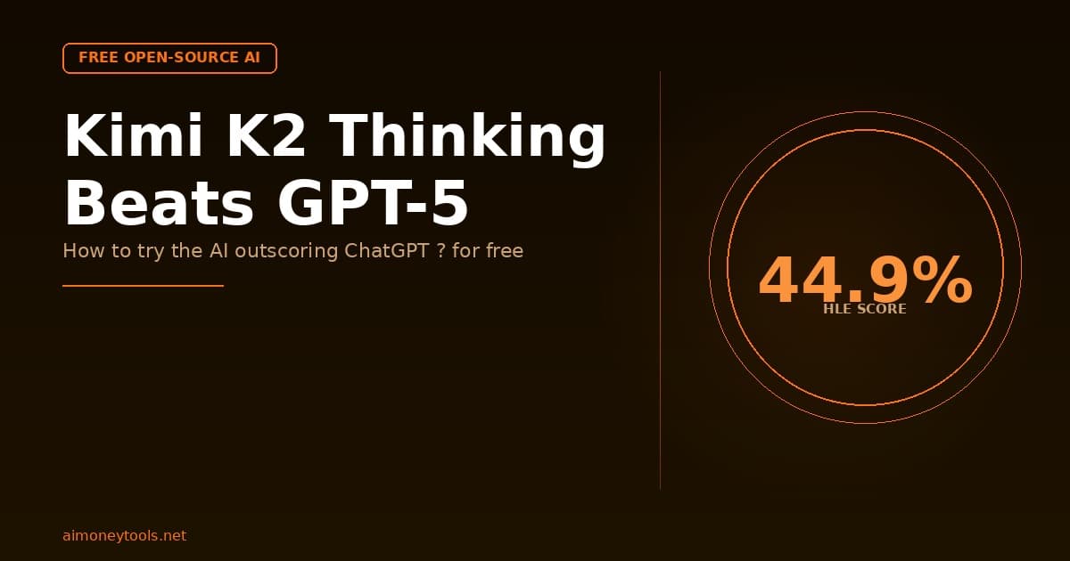 Kimi K2 Thinking Review: The Free Open-Source AI Beating GPT-5 (And How to Try It)