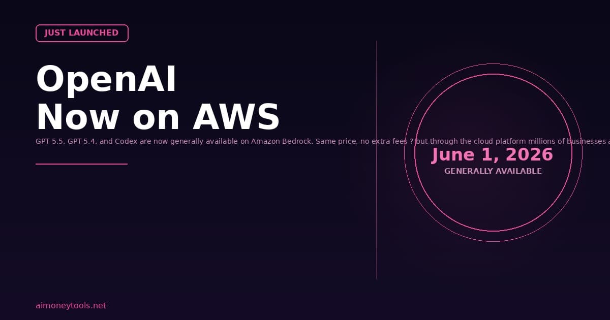 OpenAI GPT-5.5 and Codex Are Now on AWS: What This Means for You (2026)