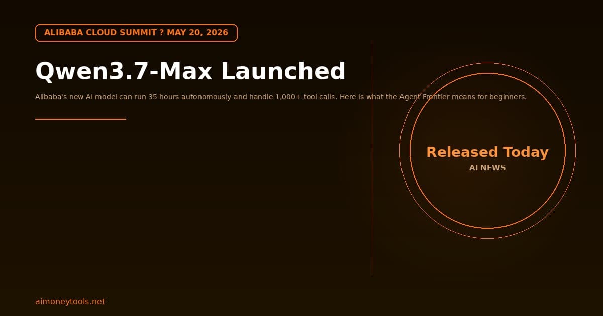 What Is Qwen3.7-Max? Alibaba's New Agentic AI Model Explained for Beginners