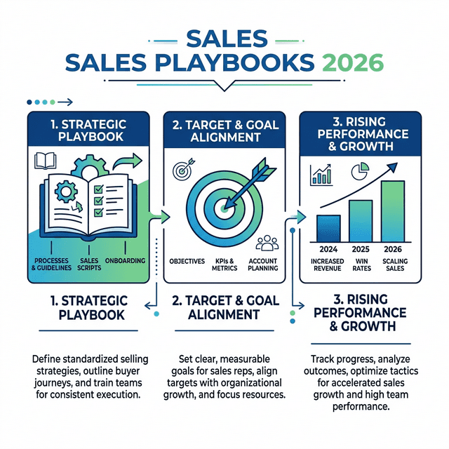 The Ultimate Guide to Sales Playbooks for 2026 Success (Infographic Edition)