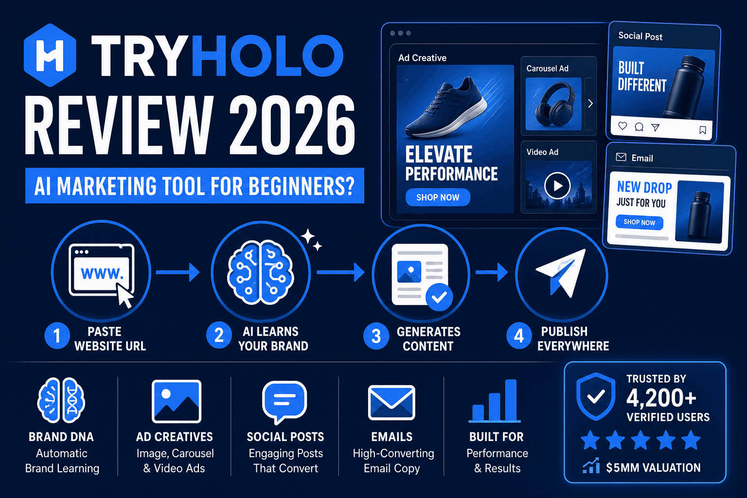 TryHolo Review 2026: Is This AI Marketing Tool Worth It for Beginners?
