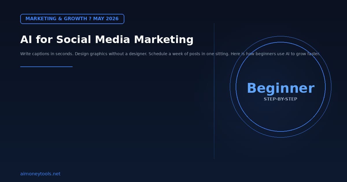 How to Use AI for Social Media Marketing in 2026 (Beginner's Guide)