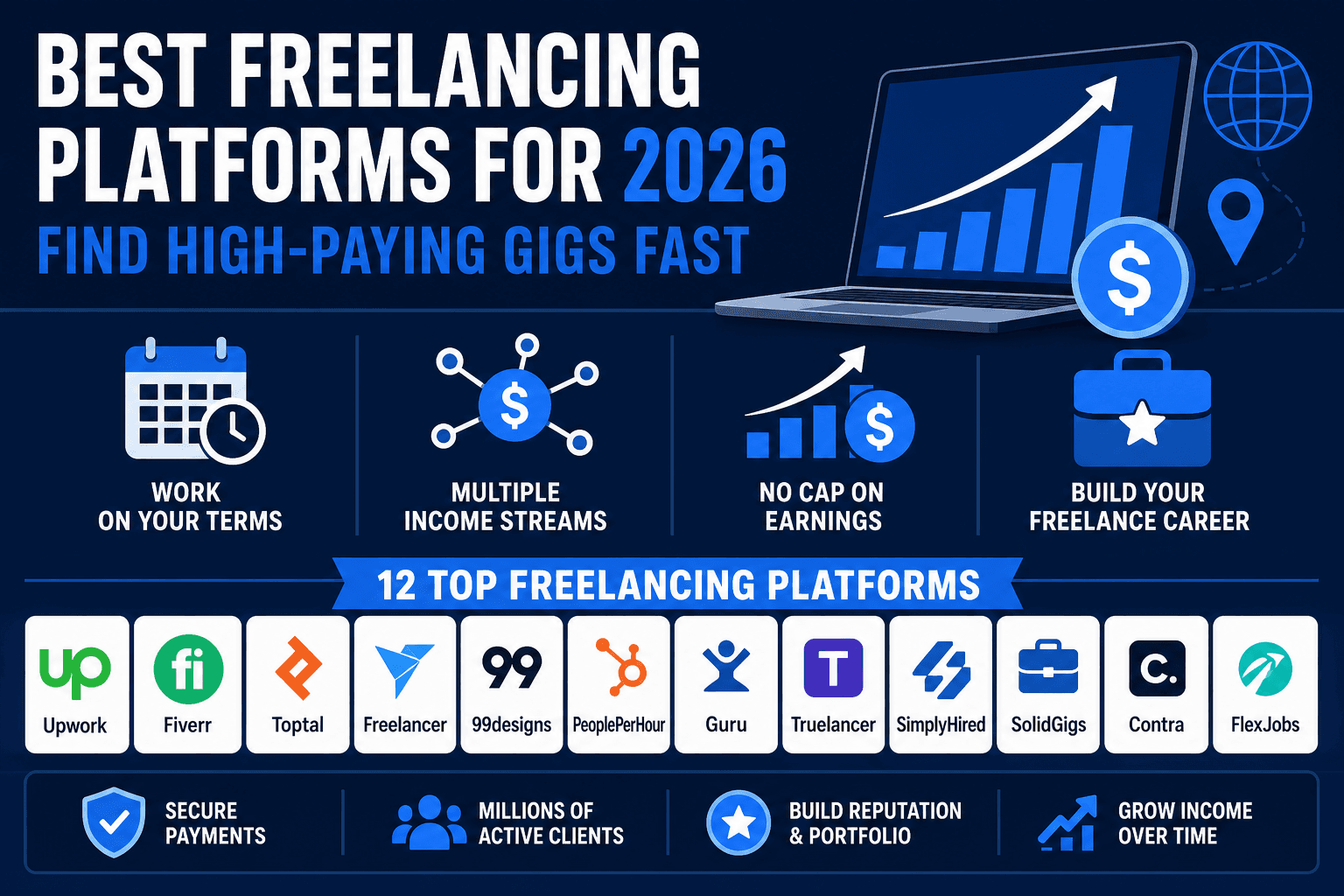Best Freelancing Platforms for 2026: Find High-Paying Gigs Fast