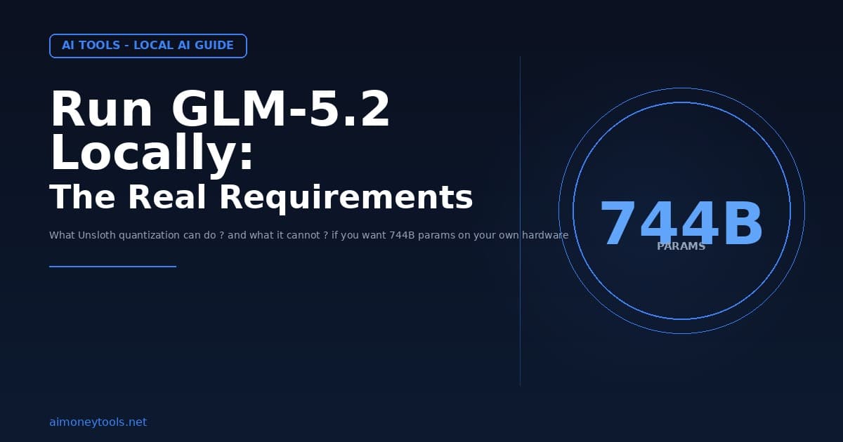 How to Run GLM-5.2 Locally: Requirements, Quants, and Alternatives (2026)