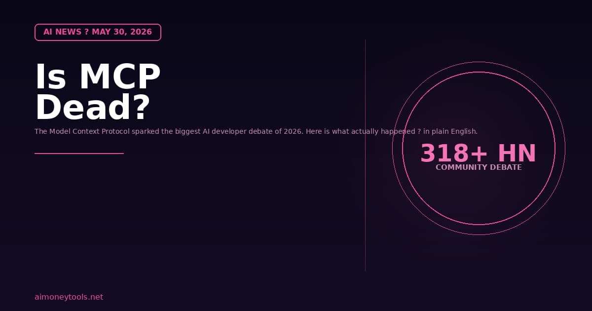 Is MCP Dead? What the 2026 Controversy Means for AI Beginners