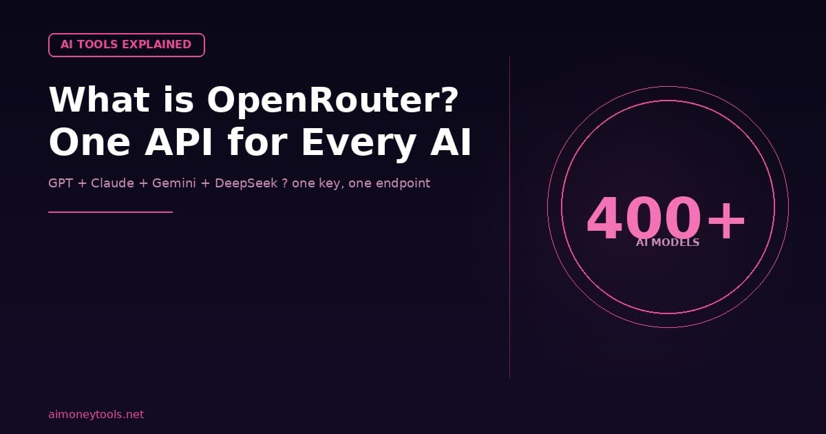 What is OpenRouter? The Beginner's Guide to One API for Every AI Model (2026)