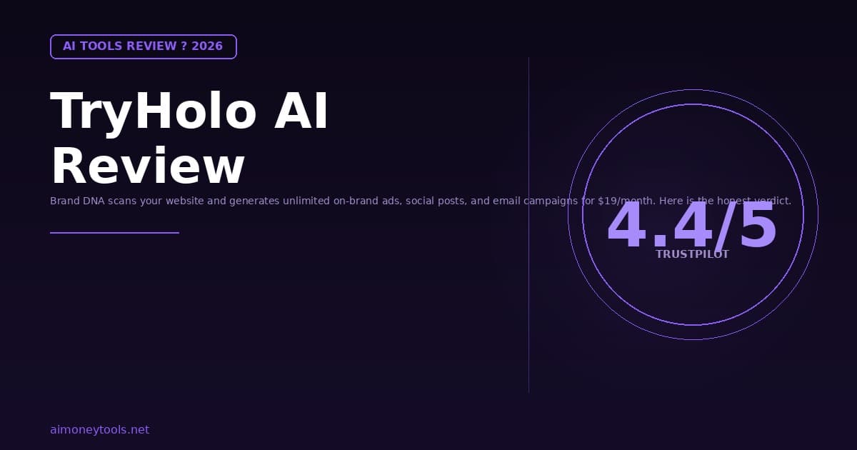 TryHolo AI Review 2026: Is This AI Marketing Tool Worth $39/Month?