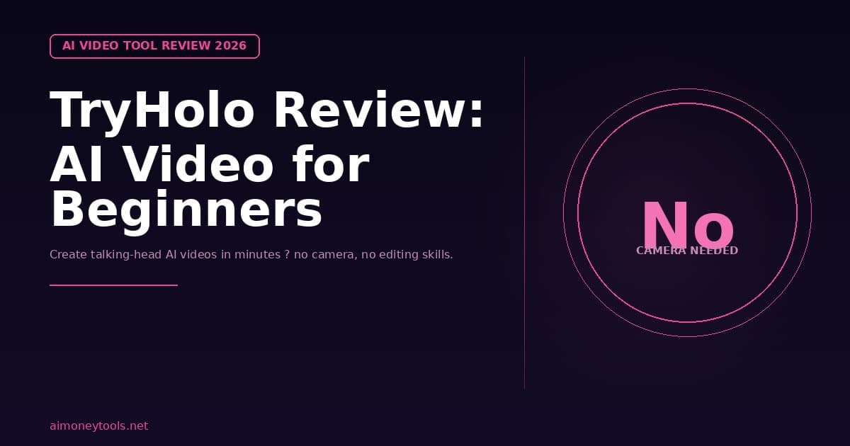 TryHolo Review 2026: Is This AI Video Tool Worth It for Beginners?