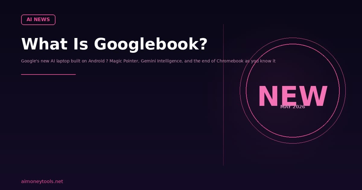 What Is Googlebook? Google's New AI Laptop Explained (Chromebook Successor)