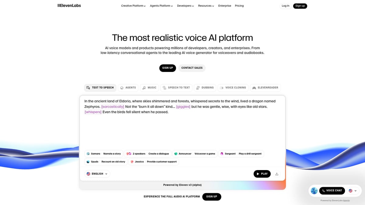 Top 12 Best AI Tools to Transform Your Workflow in 2025 - ElevenLabs