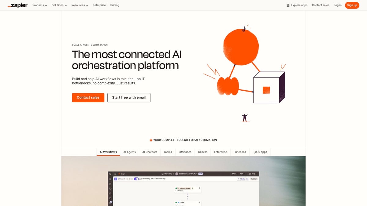 Top 12 Best AI Tools to Transform Your Workflow in 2025 - Zapier