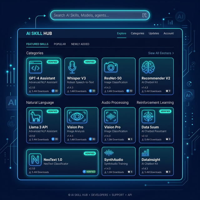 ClawHub.ai is a searchable registry of verified, community-built Openclaw skills