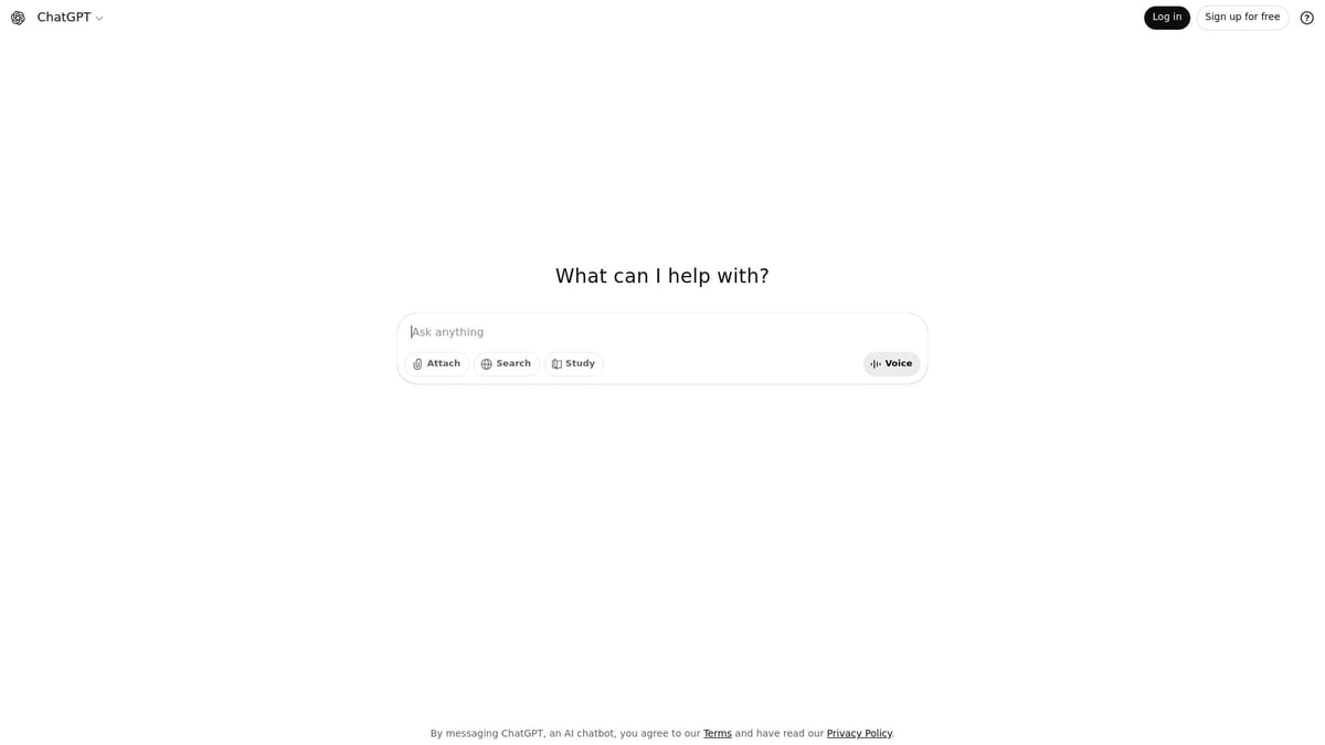 9 Essential Free AI Money Tools to Boost Your Finances in 2025 - ChatGPT by OpenAI