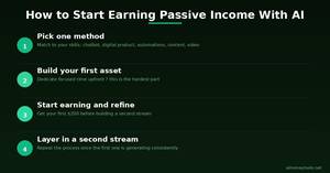 How to set up your first AI passive income stream — step by step
