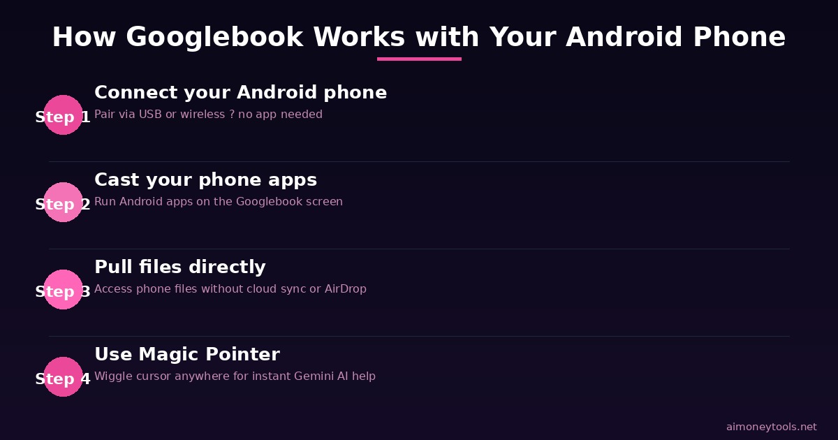 How Googlebook Works: From Phone to Laptop